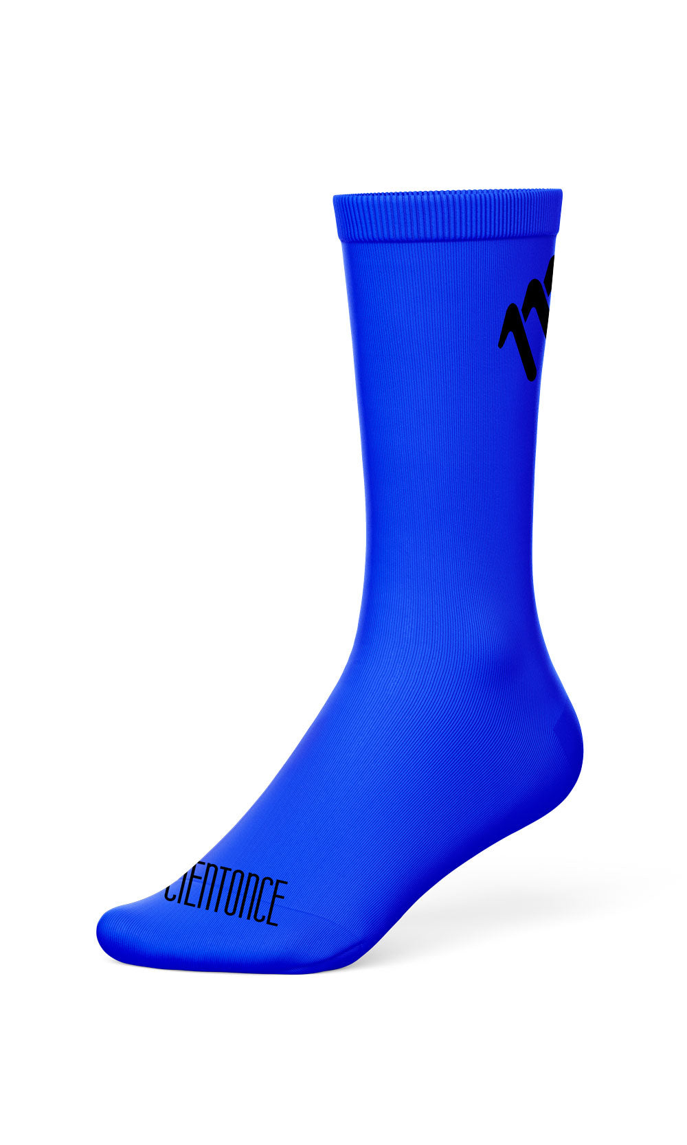 Medias de ciclismo azul rey