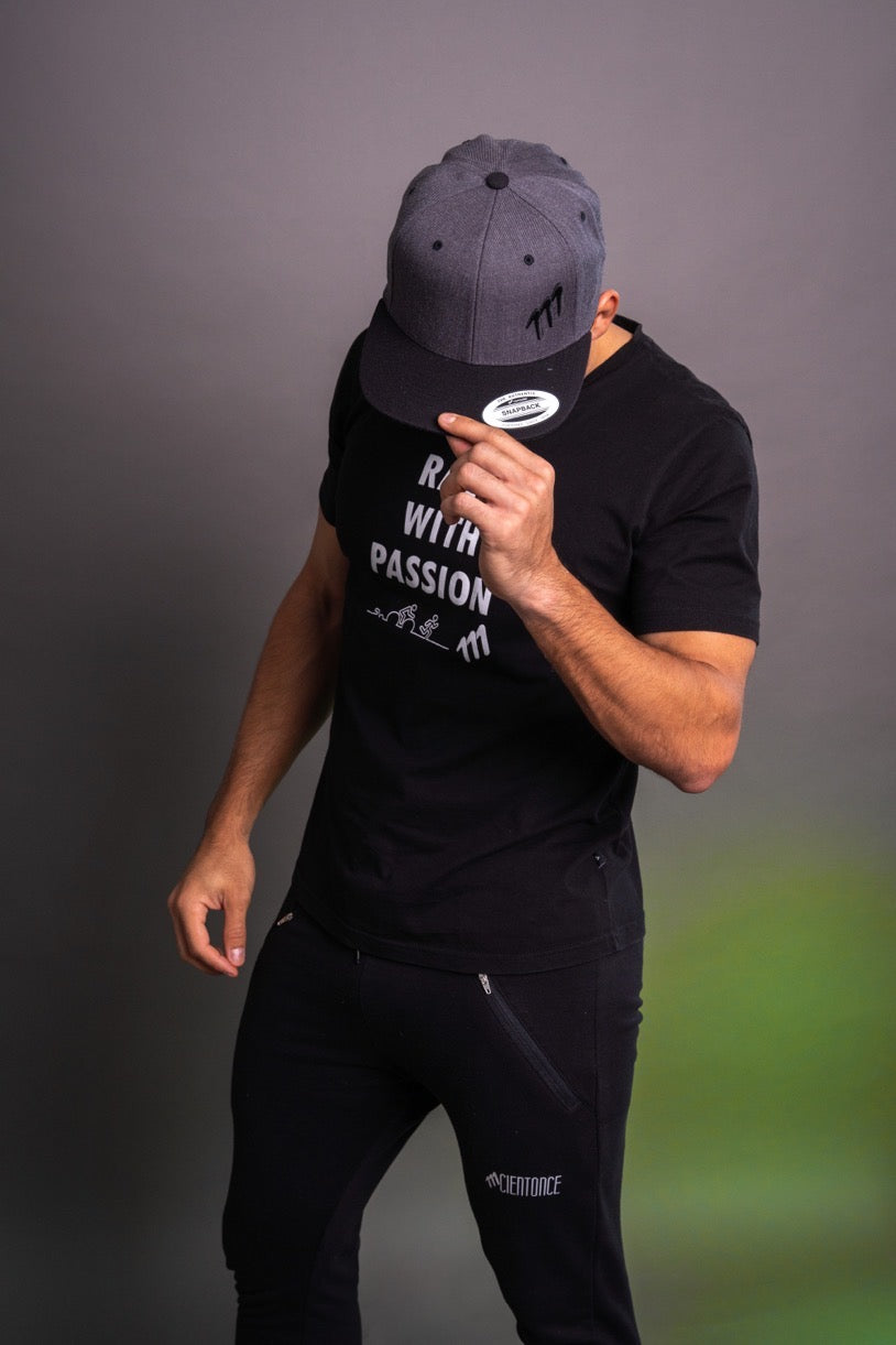 Camisa 111 negra 111 Cientonce