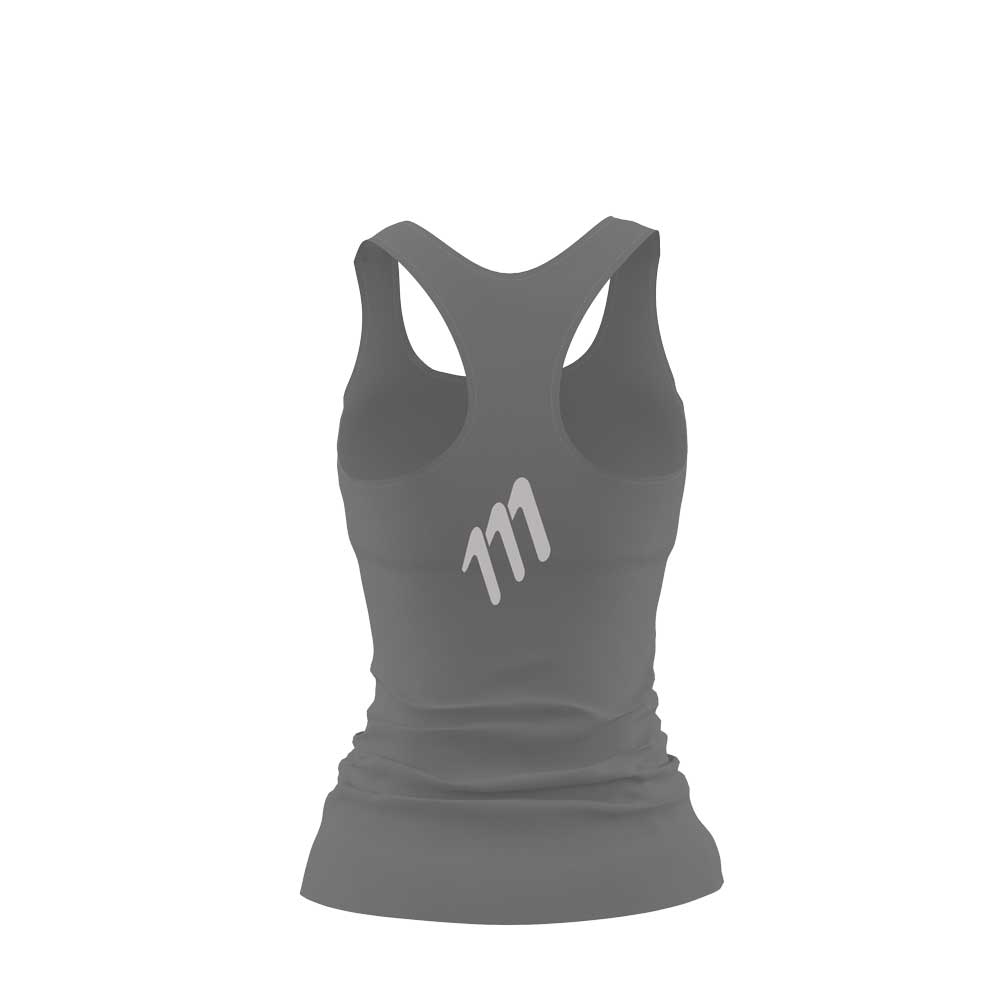 Running tank mujer gris