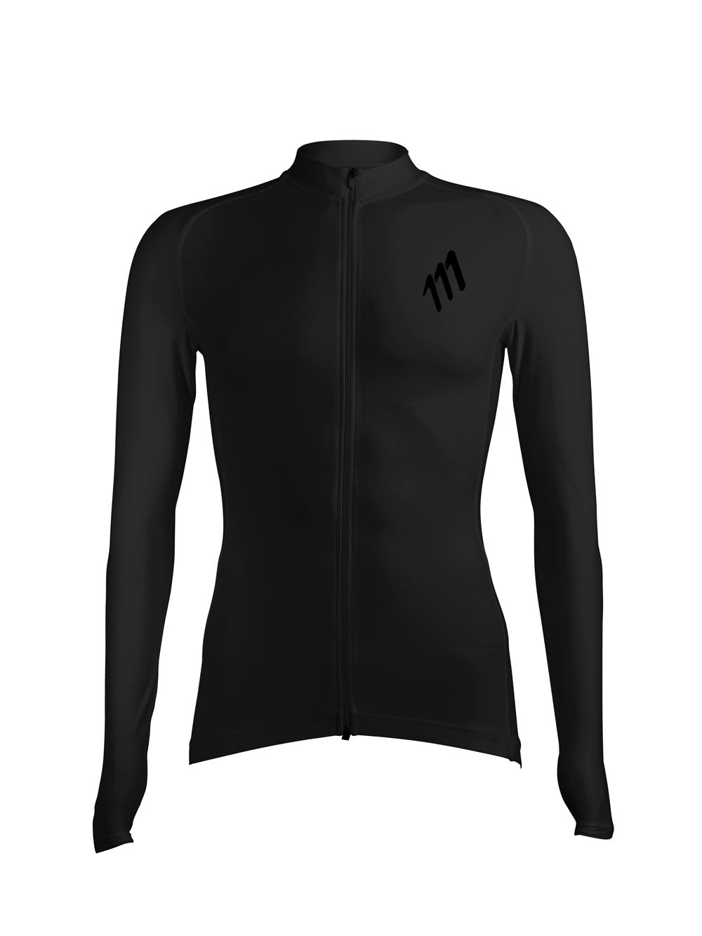 Jersey long sleeve black mujer
