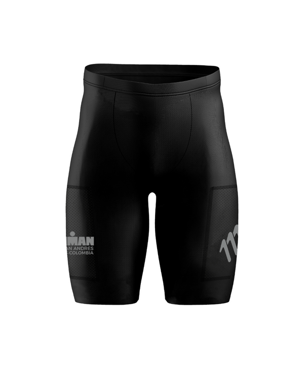 Licra de running racer negra hombre sin costura IM SAI 70.3 - PREVENTA