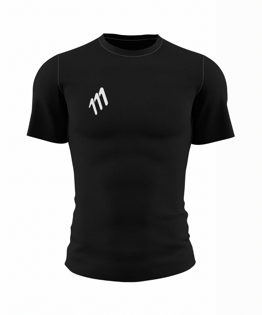 Camiseta Team 111 hombre negra