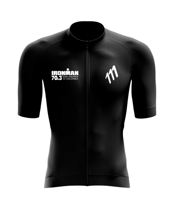 Jersey de ciclismo negro hombre IM SAI 70.3 - PREVENTA