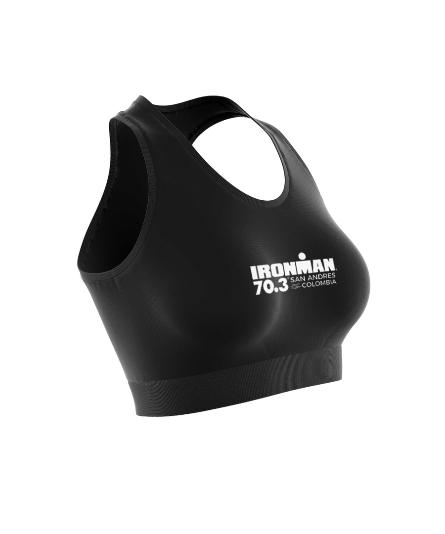 Top deportivo sin costuras negro IM SAI 70.3 - PREVENTA