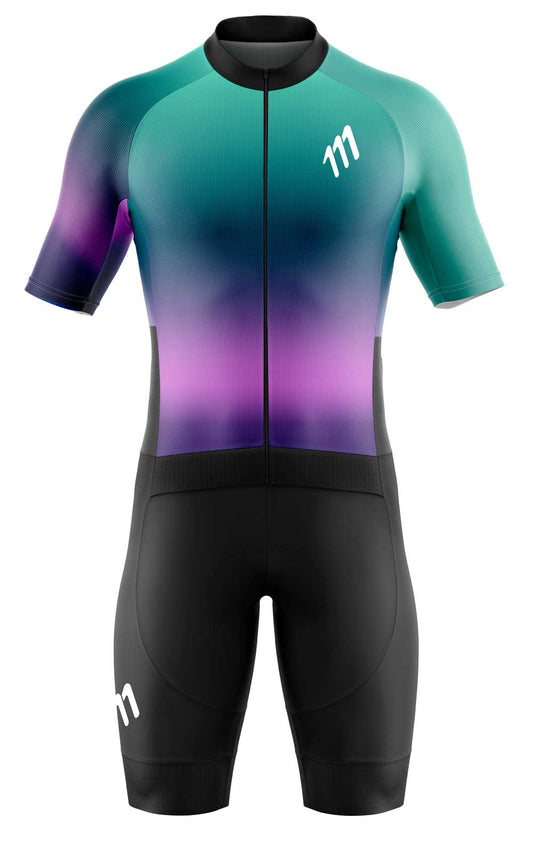 Traje triatlón racer gradiente mujer - 111 Cientonce