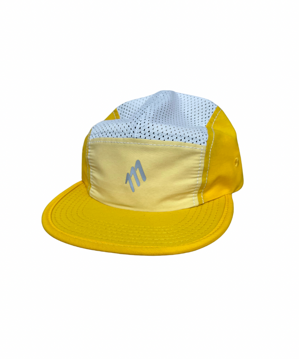 Gorra de running amarelo