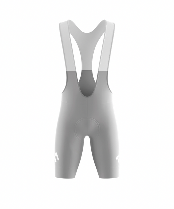 Bib Short sin costuras silver hombre