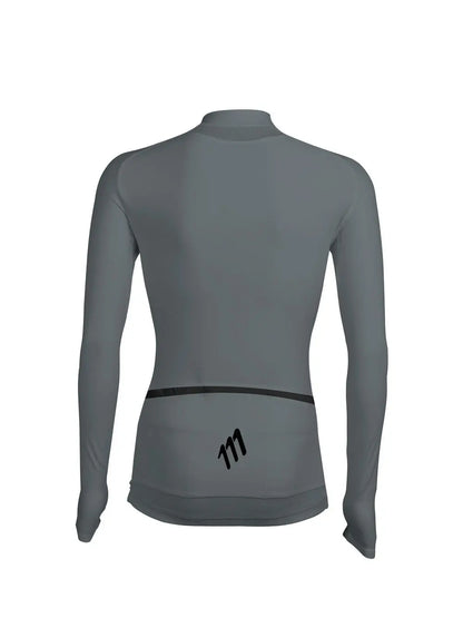 Sweater pantone long sleeve silver men