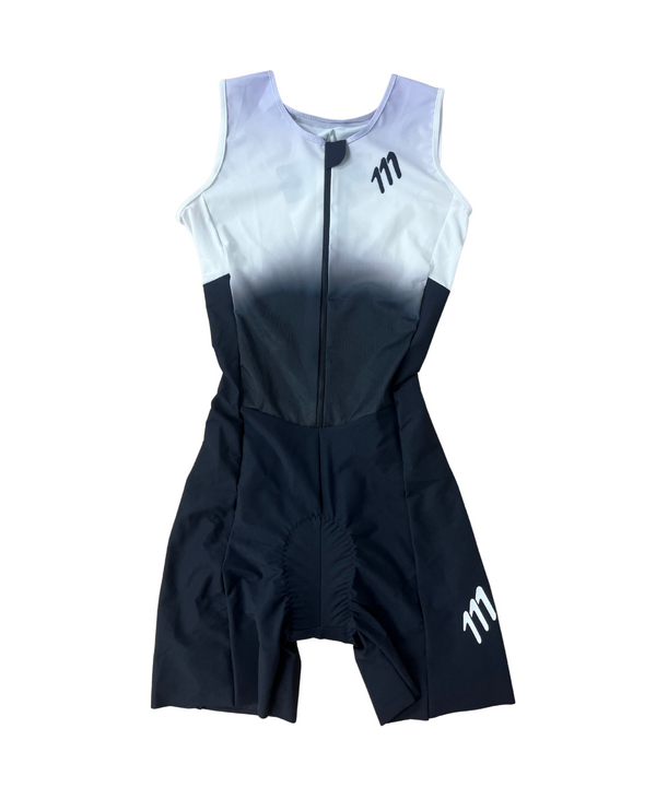 Traje triatlón racer manga sisa nebulosa mujer