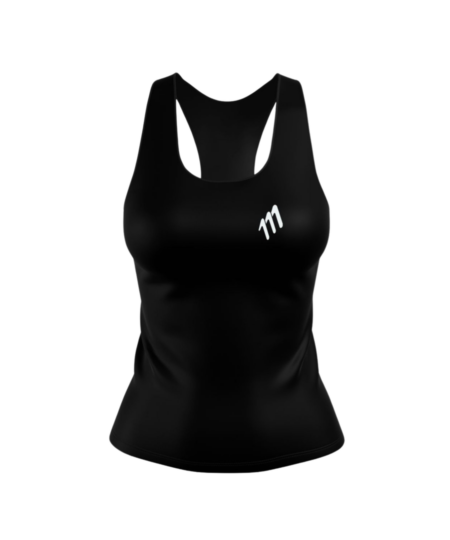 Running tank negro mujer