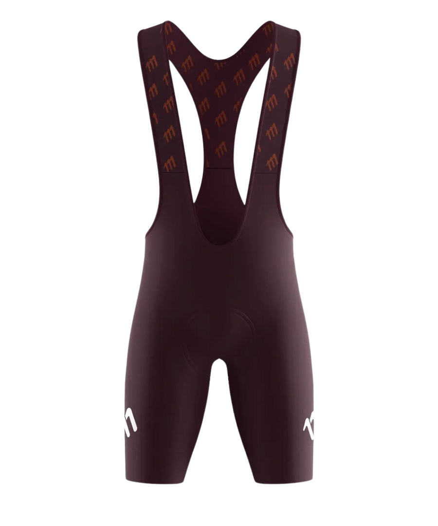 Bib short sin costuras terracota mujer