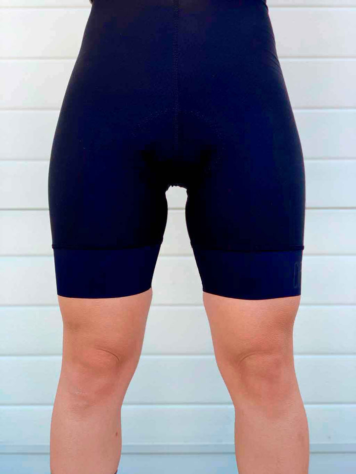 Bib Short azul oscuro con costuras mujer - 111 Cientonce