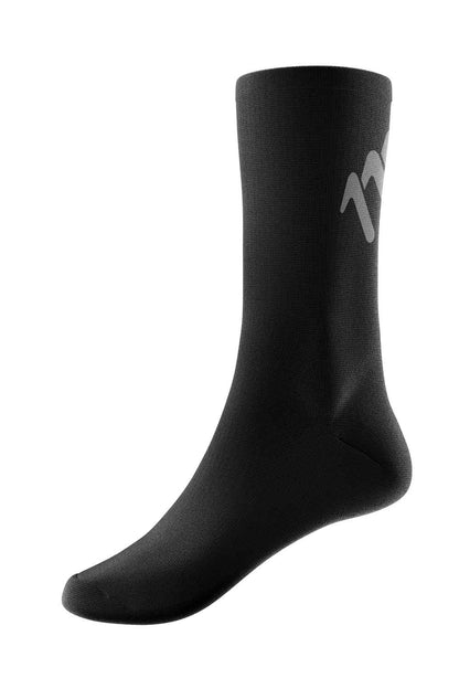 Long distance black cycling socks